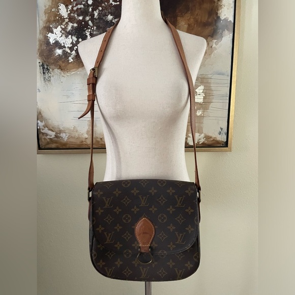 Authentic 80’s Louis Vuitton Monogram Saint Cloud GM crossbody bag purse w/ COA - Picture 17 of 17